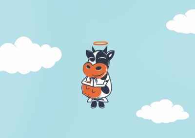Character/Logo Animation for Holy Cow Indian Cuisine